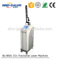 Beauty salon medical center portable multifractional RF CO2 fractional skin whitening machine